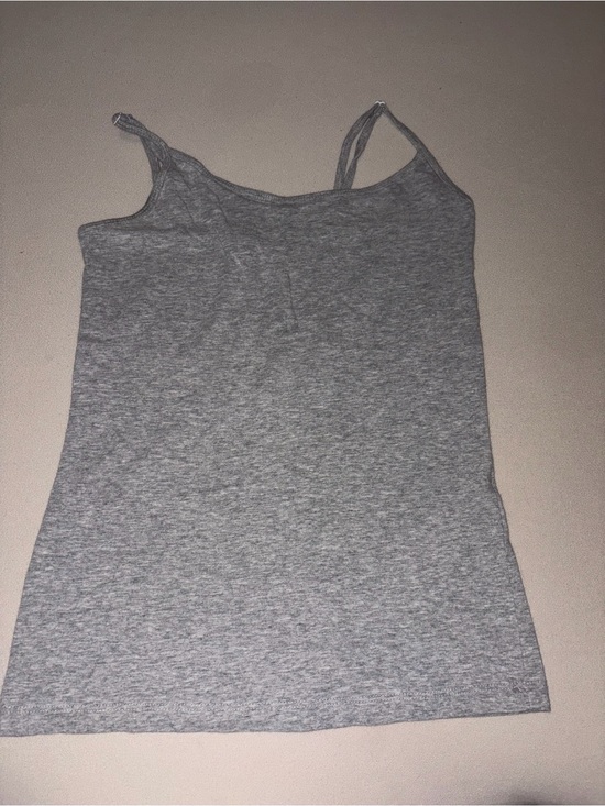 Tops - Grey Women's Slim Tank Top - Soft Stretch Jersey